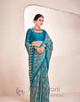 Rama Ajrakh Printed Soft Modal Silk Natural Print Saree P2-1