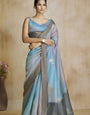 Exclusive Multicolor Digital Printed Silk Saree