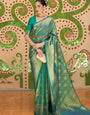 Sea Green Kanjivaram Silk Saree