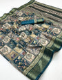 Morpich Soft Dola Silk Saree With Blouse