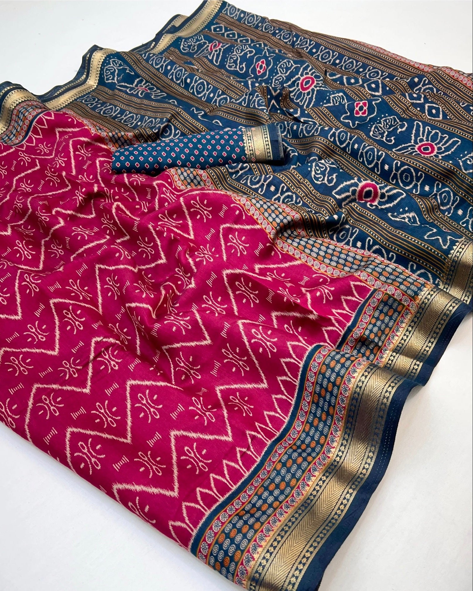 Stiletto Pink Mul Mul Cotton Soft Saree