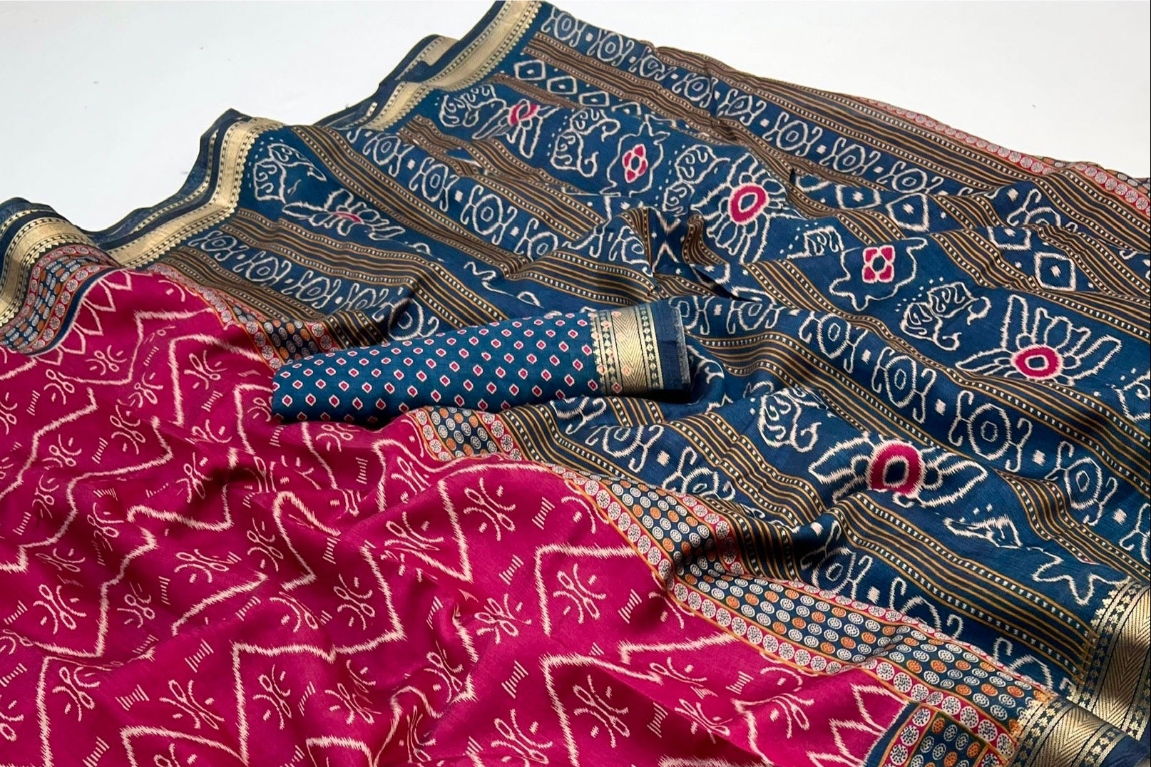 Stiletto Pink Mul Mul Cotton Soft Saree