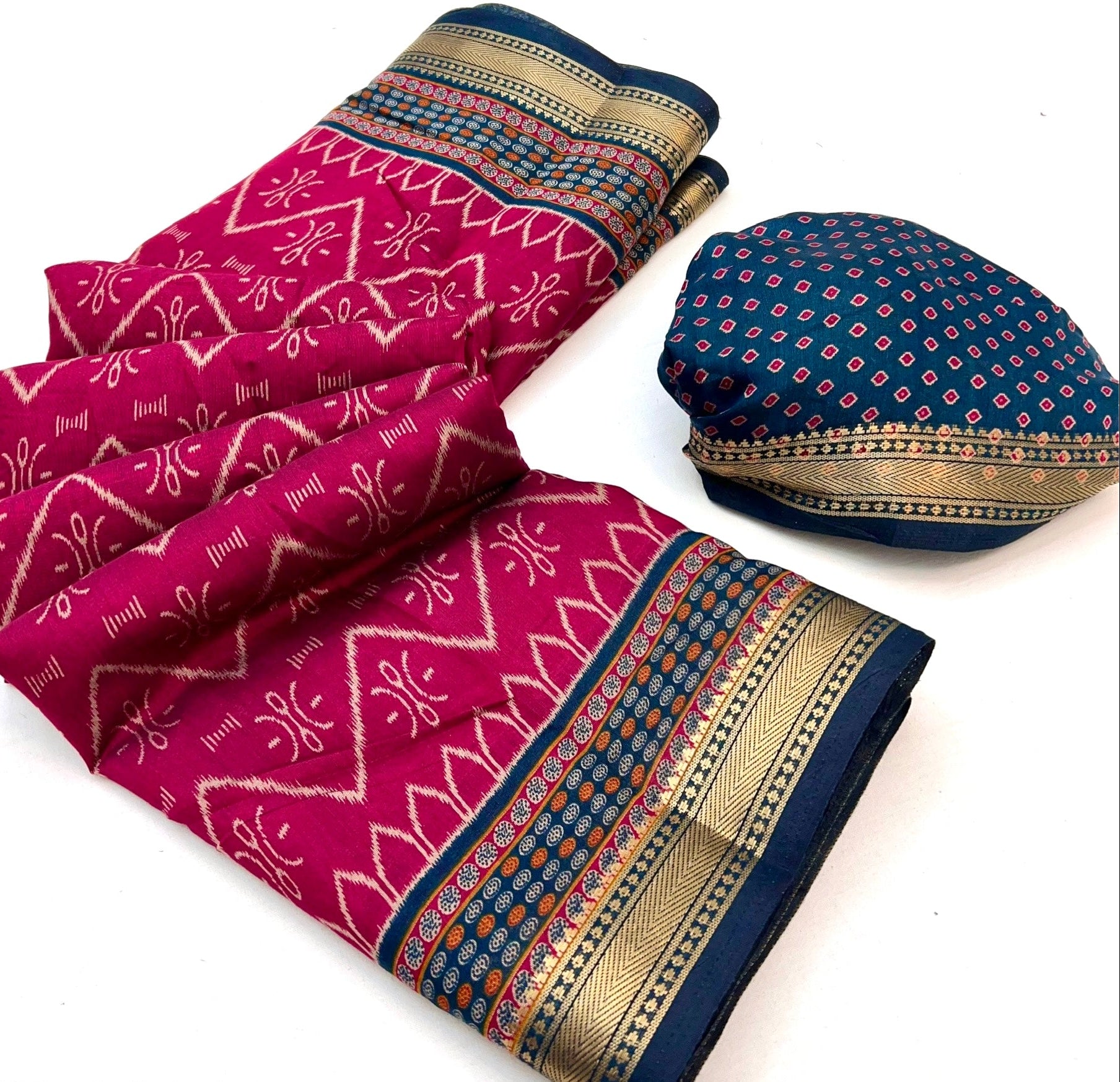 Stiletto Pink Mul Mul Cotton Soft Saree