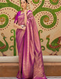 Wisteria Kanjivaram Silk Saree