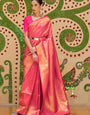 Blush Pink Kanjivaram Silk Saree